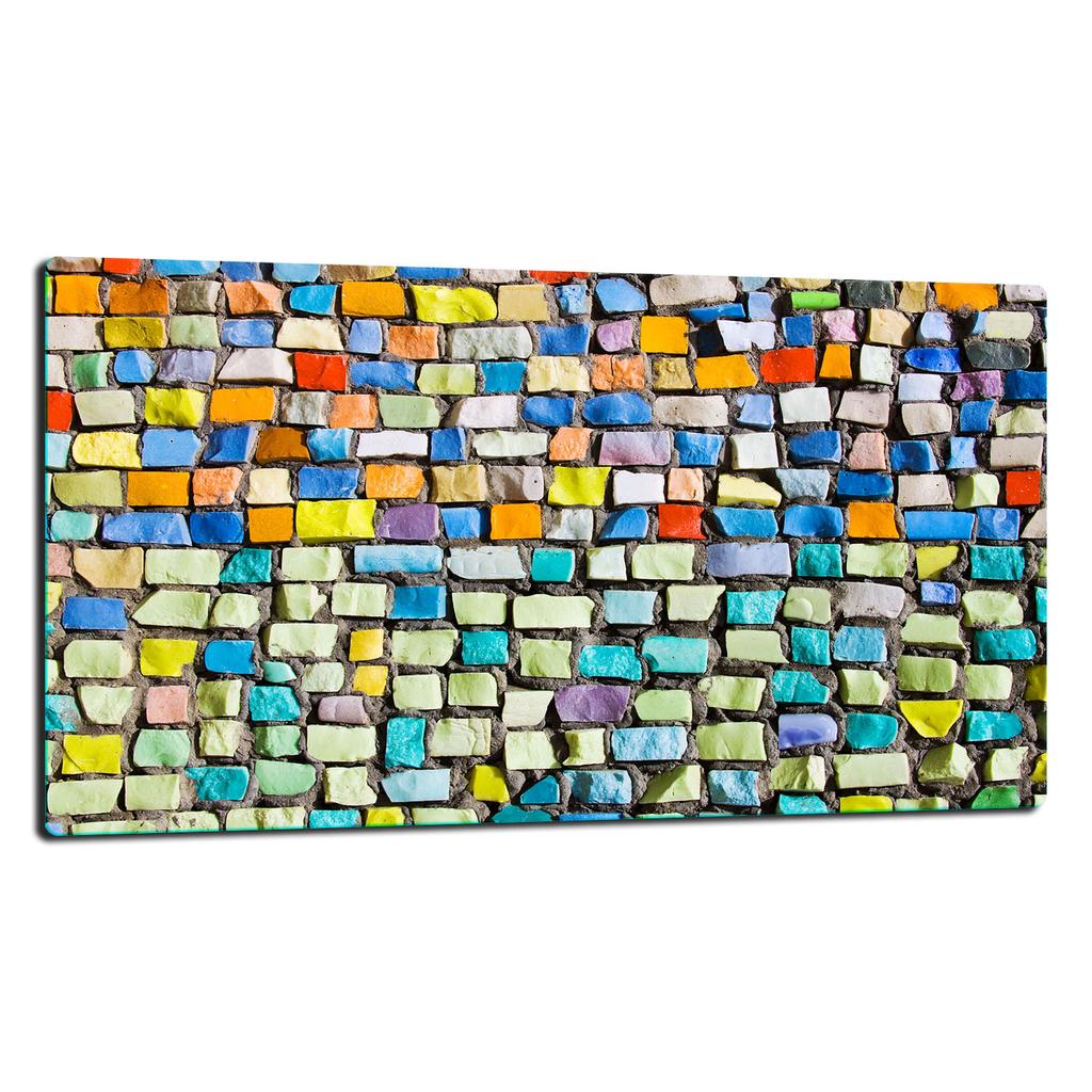 GLASS PROTECTIVE PLATE FOR STOVE 90x52 BRICK