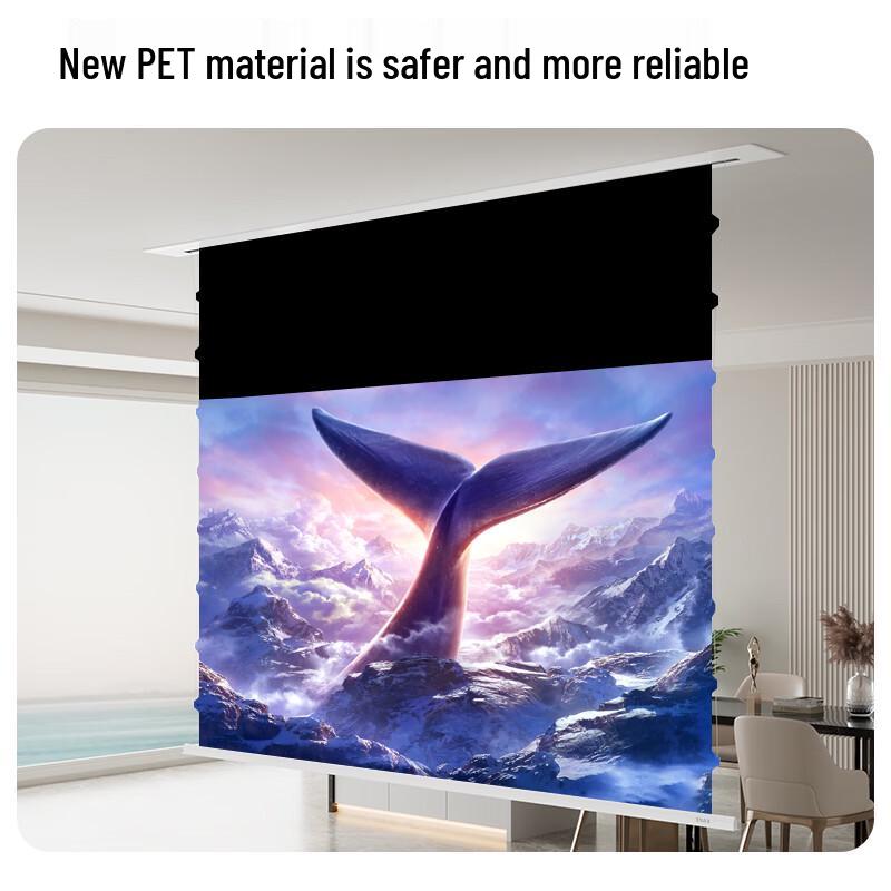 IN&VI THL-3 Motorized Fresnel Anti-Light Ceiling Projector Screen