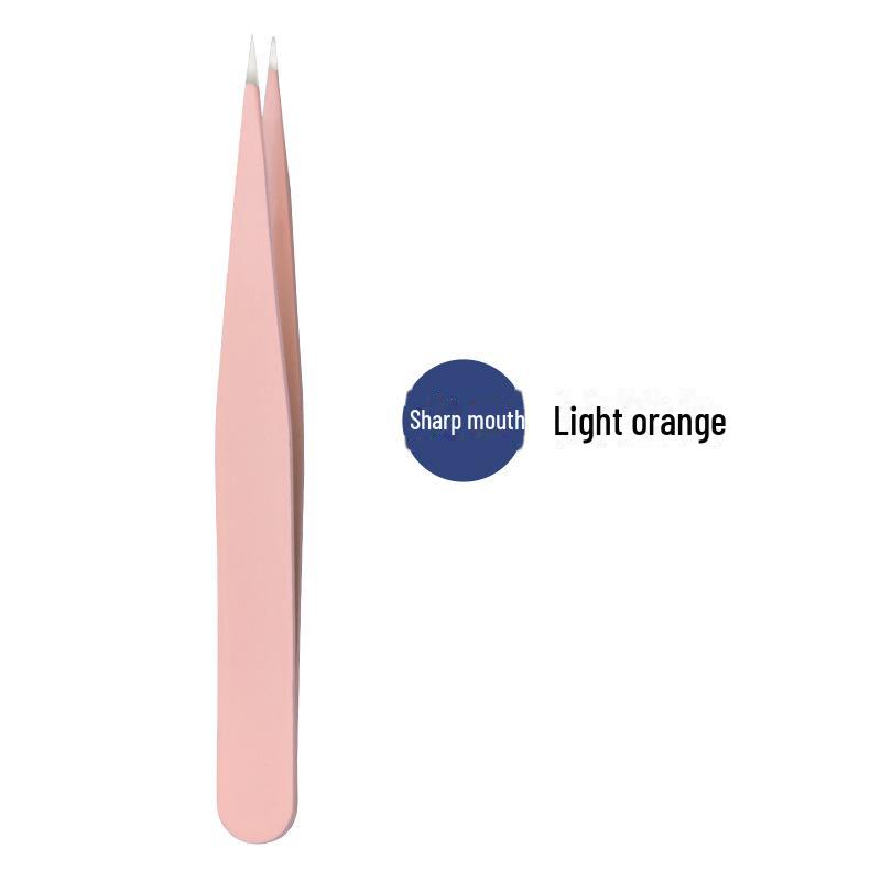 Пинцет для бровей из нержавеющей стали толщиной 1,2 мм со скошенной кромкой для точного удаления волос