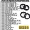 Motorcycle Damper Oil Seal Dust Seals For Honda 51490-MN8-305 51490-MER-R61 RVF400 CB250 CB400SF CB400 CB600F HURRICANE   CB500F