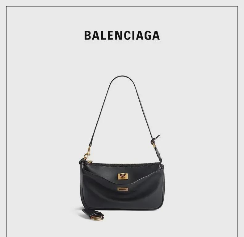 Bajia Rodeo Shoulder Bag: New 2025 Genuine Leather Pochette Cowhide Underarm Bag