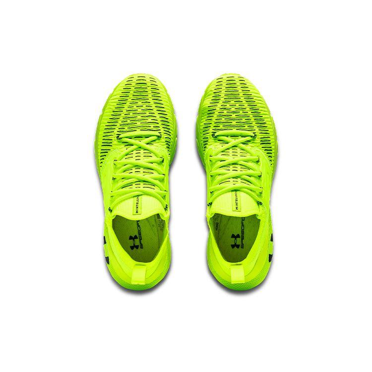 Under Armour HOVR Phantom 2 Удобные Универсальные Тканевые Синтетическая Кожа Низкий Верх Повседневные Кроссовки для Бега Мужские кроссовки Зеленые 3024154-307