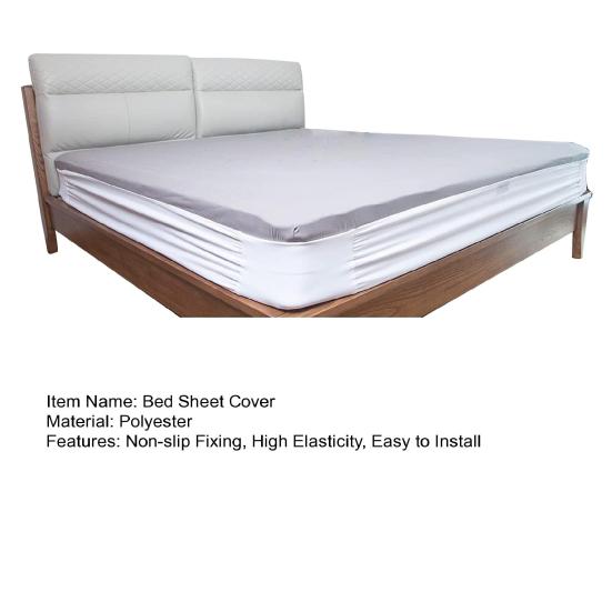 Держатель простыни Эластичный нескользящий Экономия времени Полностью закрытый дизайн Крепление простыни на 360 градусов Крепление объемного листа Крышка Поставка для спальни