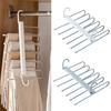 Folding Trouser Rack Stainless Large Capacity Seamless Anti-slip Great Load Bearing