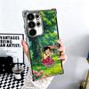 Heidi Cartoon Cute Plating Phone Case For Samsung Galaxy S24 S25 FE S26 Edge S23 Ultra S22 S21 Plus S20 Anti-Fall Airabag Cover