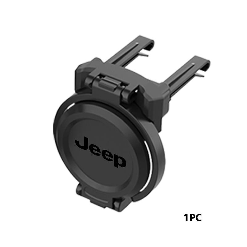 Universal Car Air Outlet Folding Drink Coffee Cup Storage Holder For Jeep Compass Renegade Cherokee Wrangler JK Patriot Liberty