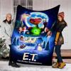 1pc E-ET1 Theme Blanket - Digital Print, Polyester, Cozy for All Seasons, Perfect for Outdoor, and Travel