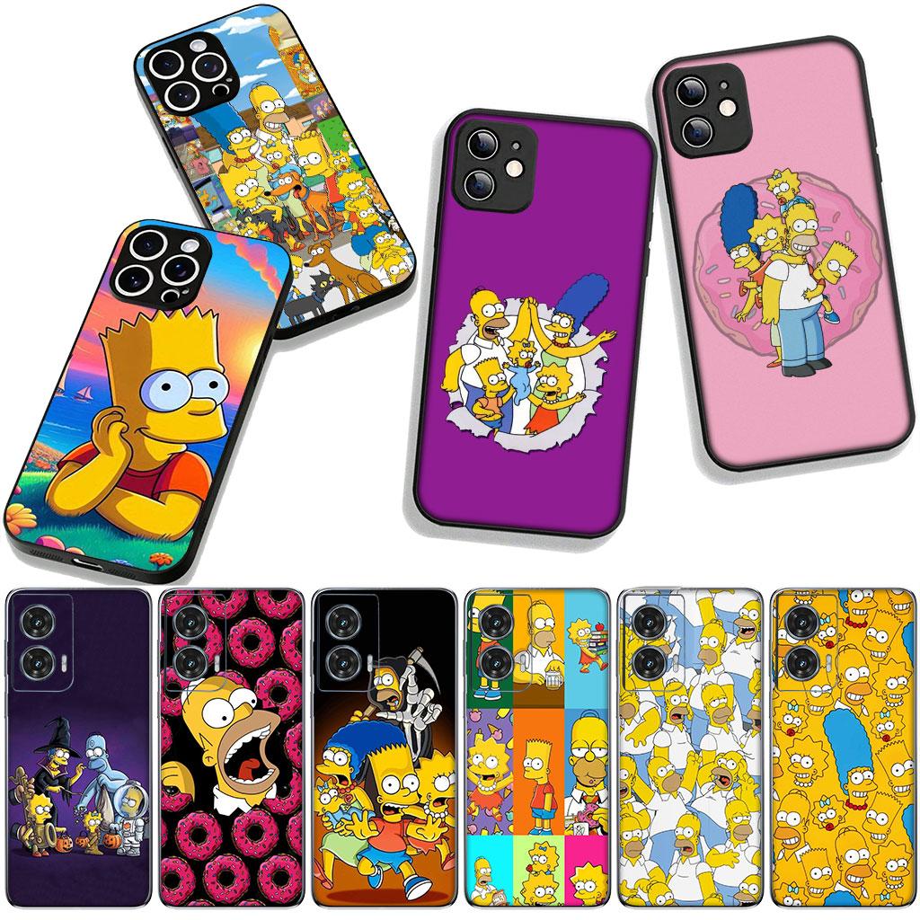 Comics S-Simpsons-Lovely Barts Phone Cover for OPPO A54 A40 A60 A80 A18 A16 A17 A38 A78 A79 A57 A58 A3 Pro A96 A15 A12 Case