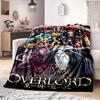 Одеяло «Оверлорд» с 3D принтом, мультяшное плюшевое теплое мягкое фланелевое одеяло для дивана-кровати, модное теплое покрывало