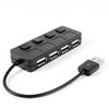 USB-концентратор с переключателем и четырьмя портами для клавиатуры, мыши, USB-накопителя, передачи данных