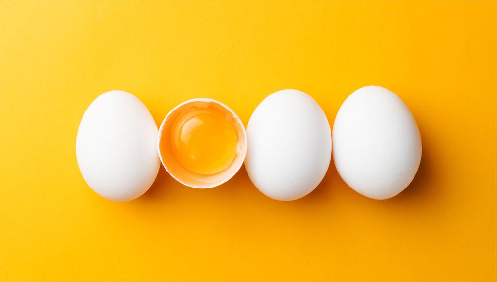GLASS CUTTING BOARD 52x30 EGGS