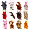 Zodiac Animals Plush Puppets Collection With Customizable Design For Nursery Performance Activities