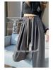 Autumn Women's High-Waisted Flowy Wide-Leg Knit Pants