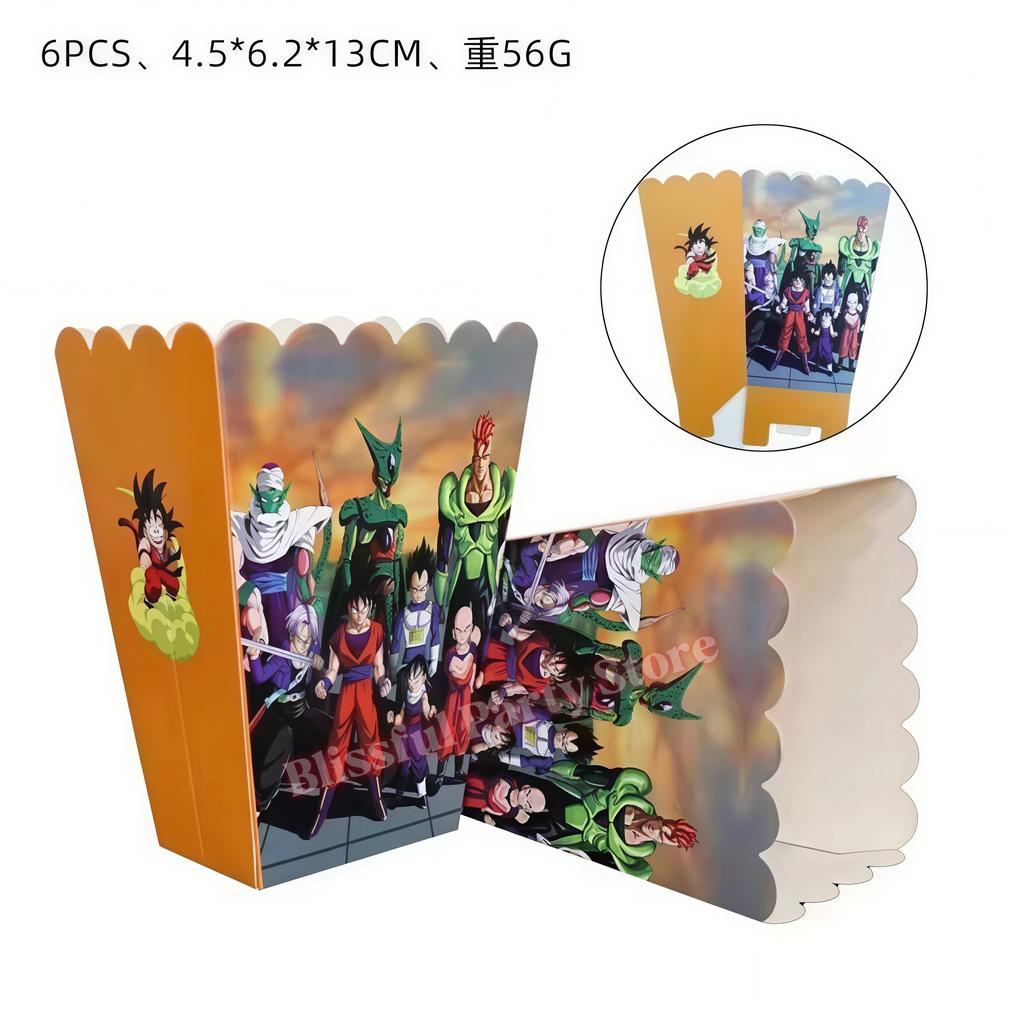 Dragons Ball Theme Birthday Decoration Party Supplies Goku Cup Plates Balloon for Kids Party Accessories Baby Shower Favors Gift