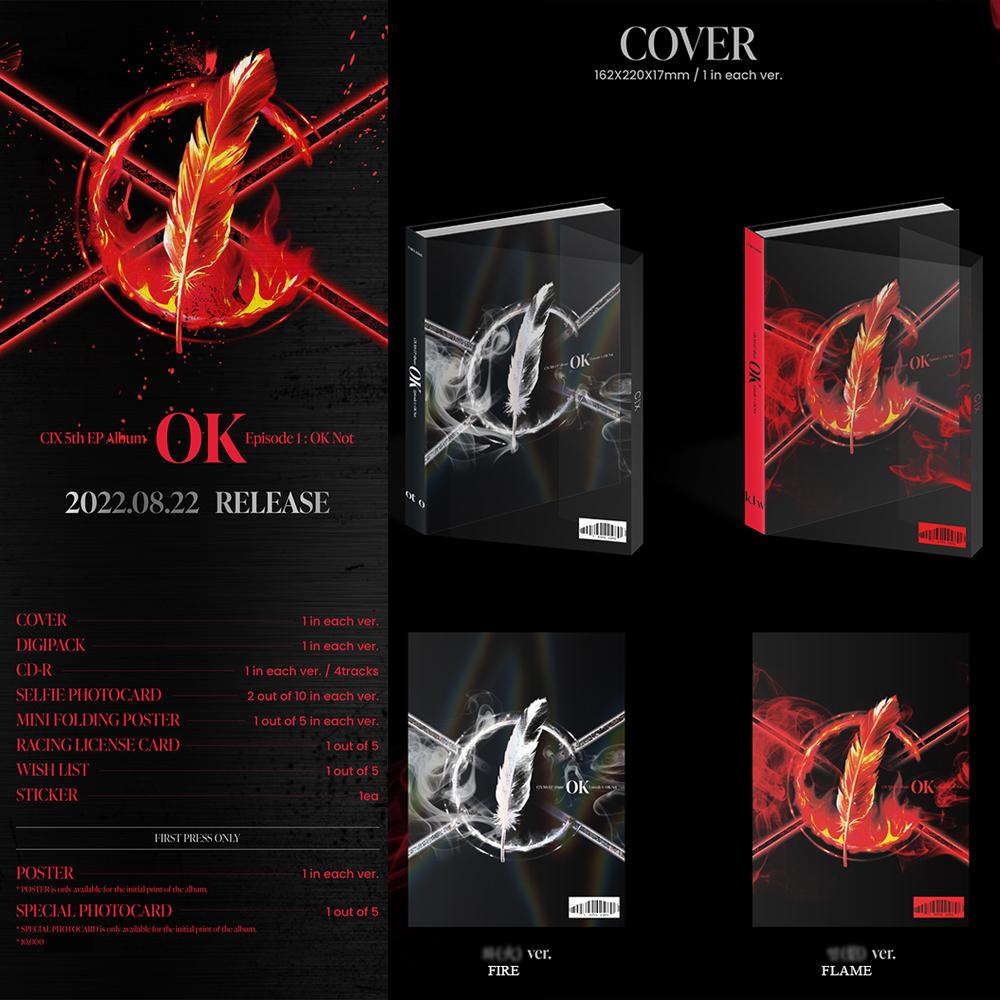 CIX 5-й EP [ОК, Эпизод 1 : OK Нет] Фотокнига Вер.