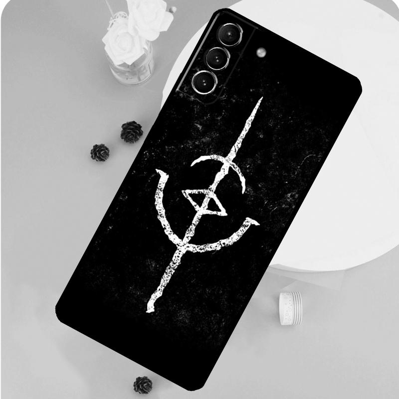 Чехол для телефона Bloodborne Runes для Samsung Galaxy S23 Ultra S21 S20 FE S9 S10 Plus Note 10 20 S22 Ultra Funda