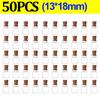 10/100Pcs Mini Transparent Glass with Cork DIY Art Craft Message Bottle 1ml Empty Wishing Bottles Xmas Wedding Party Decoration