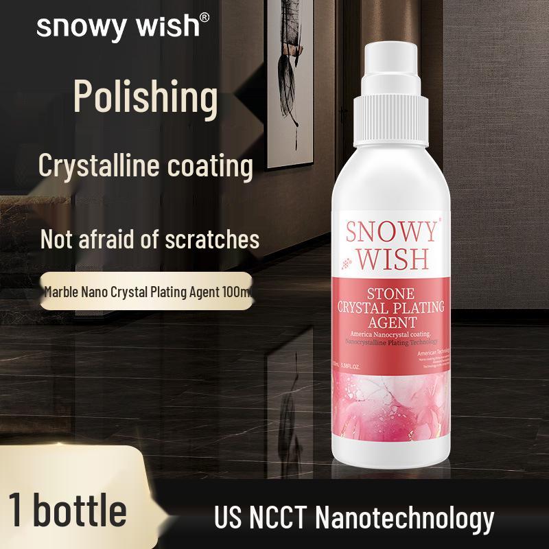 New Stone Crystal Agent: Tile Brightening & Polishing Paste for Restoring Quartz and Glazed Surfaces