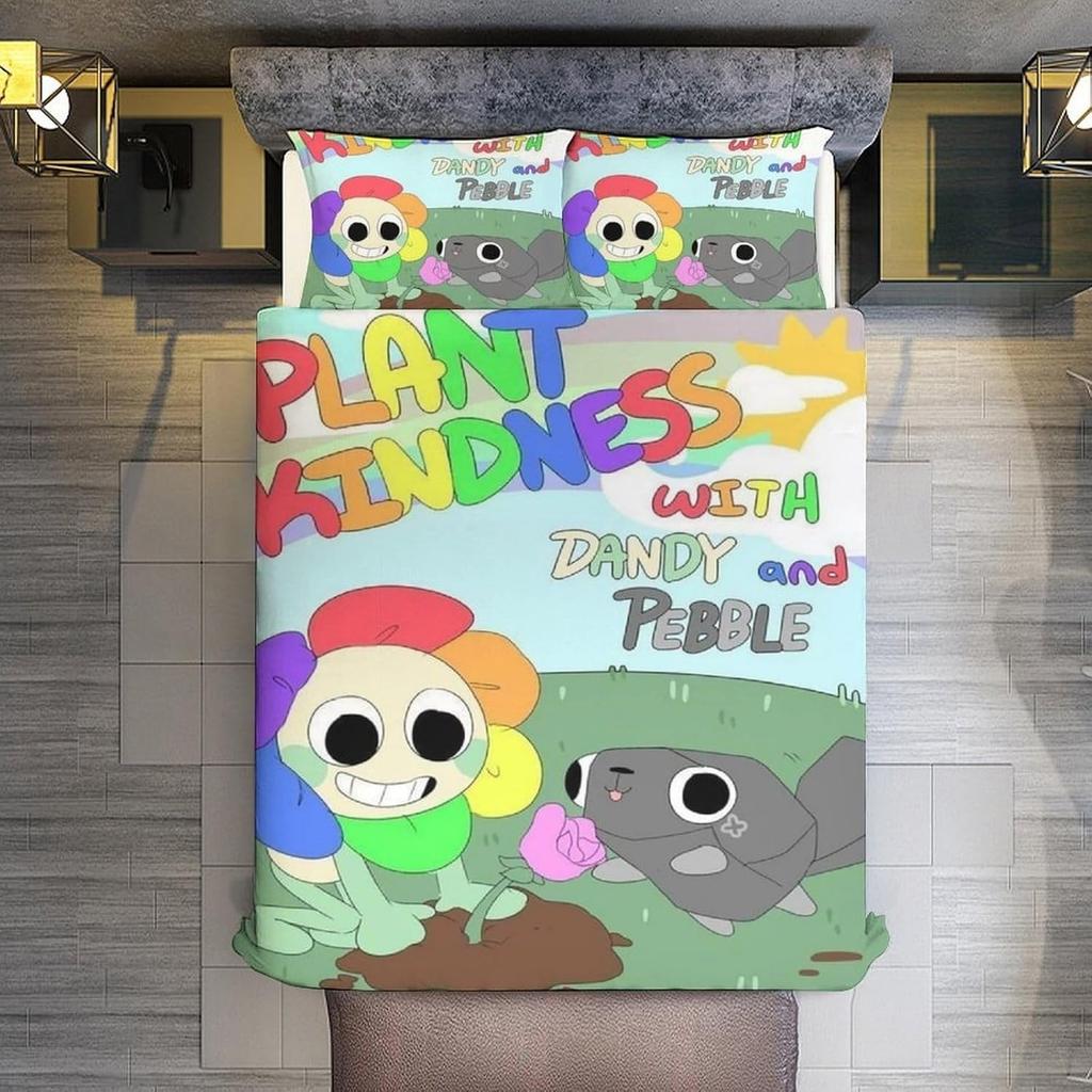 Комплект постельного белья D-Dandy's World с 3D-принтом, аниме-комплект пододеяльника с наволочками, подарок на день рождения для мальчика, подростка, девочки, мягкое милое постельное белье