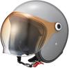 Marushin Motorcycle Jet Helmet MCJ6 BUBBLE RIDER MEN L Size Gray Product 05301032 (59-60cm) Number