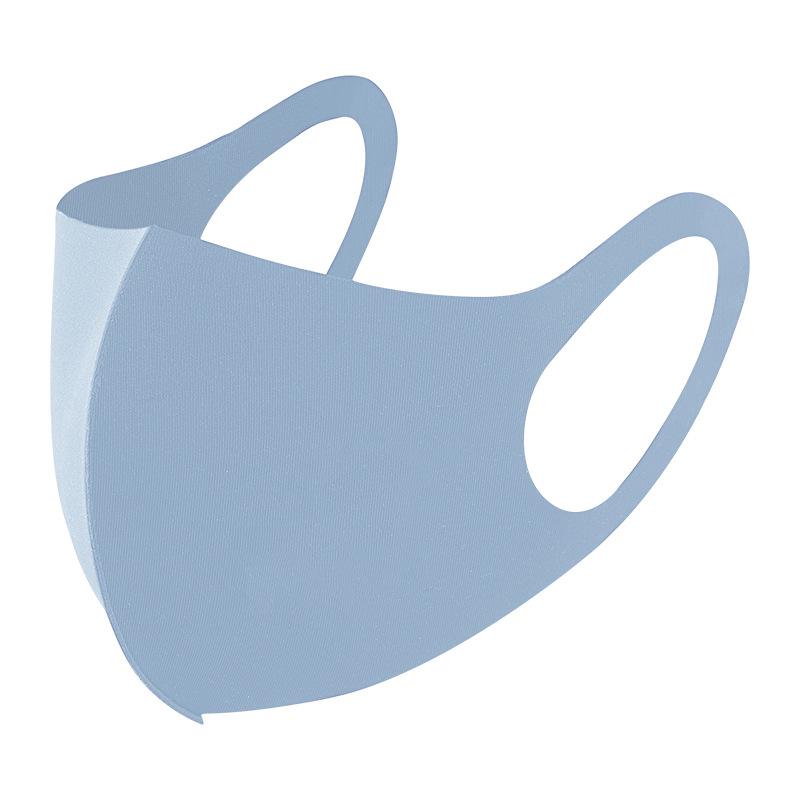 Ледяная шелковая маска, противопыльная хлопковая маска для рта, противотуманная черная стерео 3d маска, респиратор, Хэллоуин, косплей, тушь для ресниц, тушь для ресниц