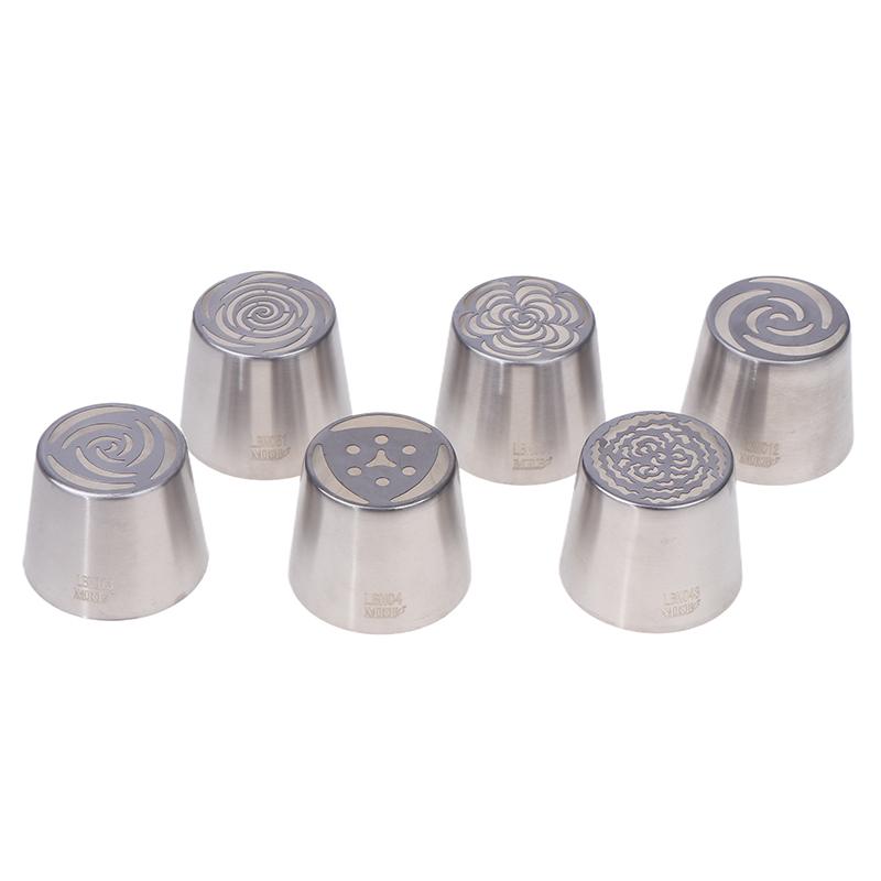 1 шт. Sl4/Sl12/Sl13/Sl43/Sl51/Sl57 из нержавеющей стали, насадки для русской глазури, насадки для глазури для выпечки, инструмент для выпечки