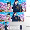 Natural Rubber Locking Edge Rug Large Desk Mats Pc Gaming Accessories The Apothecary Diaries Anime Computer Mouse Pad Xxl Carpet