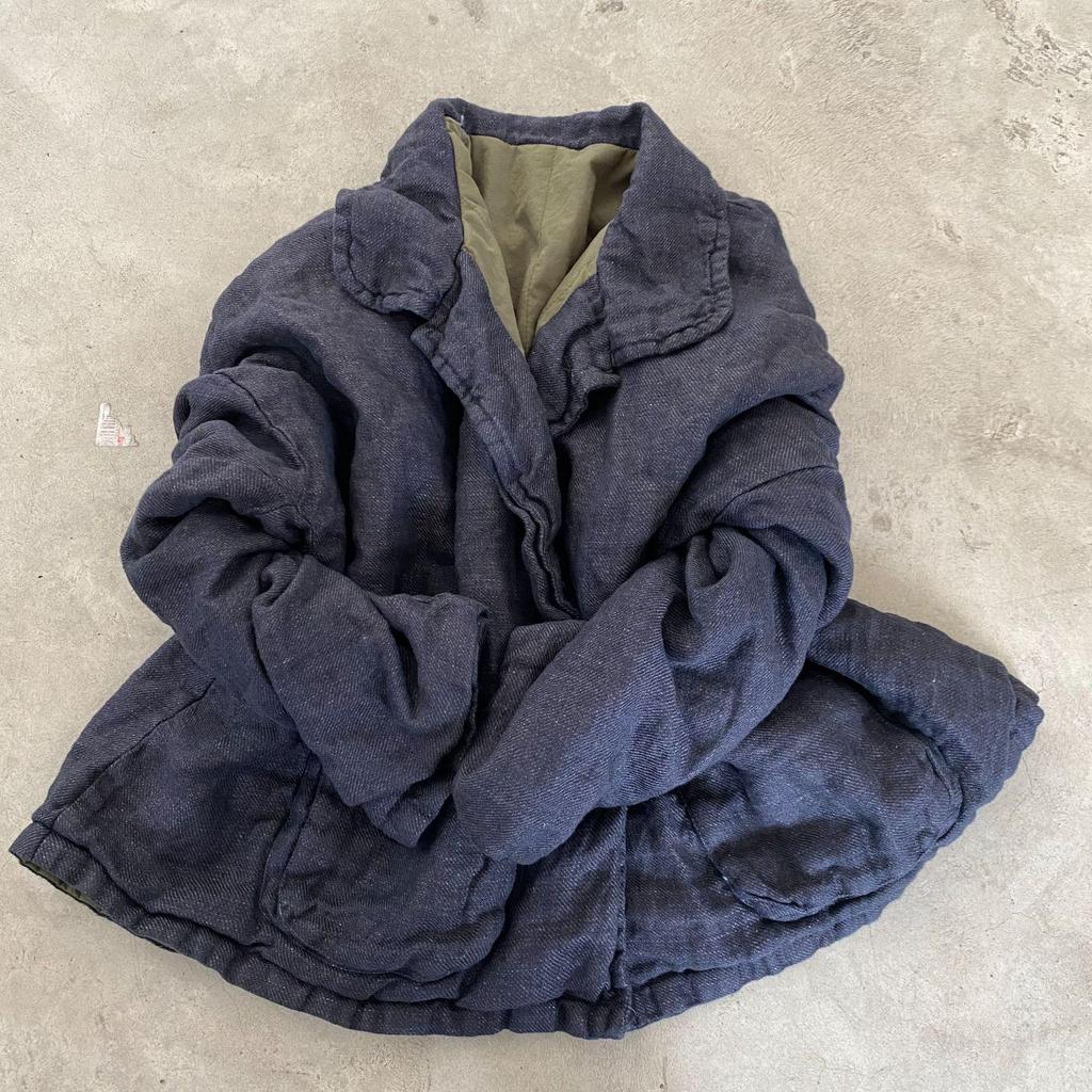 Johnature Женские пальто с отложным воротником в китайском стиле с длинным рукавом и пуговицами, зимние однотонные винтажные пальто