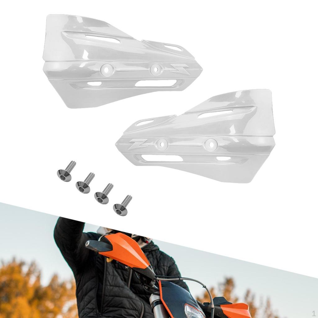 Мотоциклетные щитки для рук, передние, левые, правые, простая установка, ветрозащитные щитки для руля