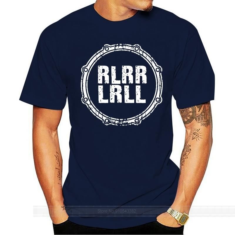 Men T Shirt RLRR LRLL Drums Women t-shirt cotton tshirt men summer euro size