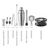 Bartender set 9 pieces Shaker KLAUSBERG KB-7580 silver