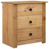 VidaXL Bedside Table 46x40x57 Cm Pine Panama Range 282652