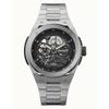 The Springfield Stainless Steel Black Skeleton Dial Automatic I15203 Men's Watch