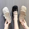 2025 Summer New Style Fashionable Versatile Shoes Mesh Breathable Women Shoes Soft Sole Comfortable Flat Sole Shoes Women
