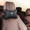 Кожаный подголовник и поясничная подушка для автомобильного сиденья Model 3 Model S Model X Model Y Cybertruck Roadster SpaceX