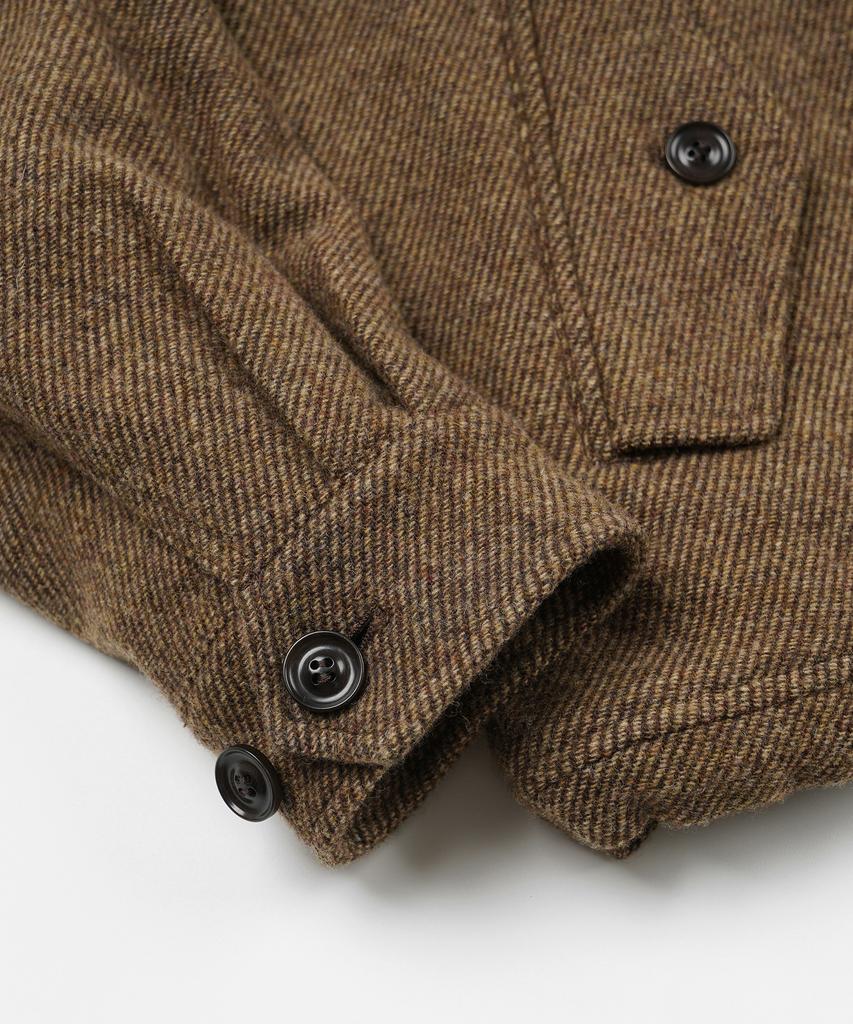 Шерстяная куртка Harrington Frizmworks _ Коричневая