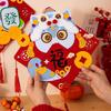 Handmade New Year's Festive Hanging Ornaments Best Wishes Cartoon Hanging Decorations  Living Room