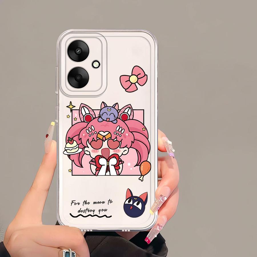 Case for Xiaomi Mi 11T Pro 11 Lite Soft Phone Cover Sailor Moon Cartoon