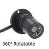 3 Pack 1W Mini Spotlights 6.6ft Cable LED Accent Lights Mini LED Spot Lights  Under Cabinet