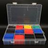 164-750pcs Heat-shrink Tubing Thermoresistant Tube Heat Shrink Wrapping Kit Electrical Connection Wire Cable Insulation Sleeving