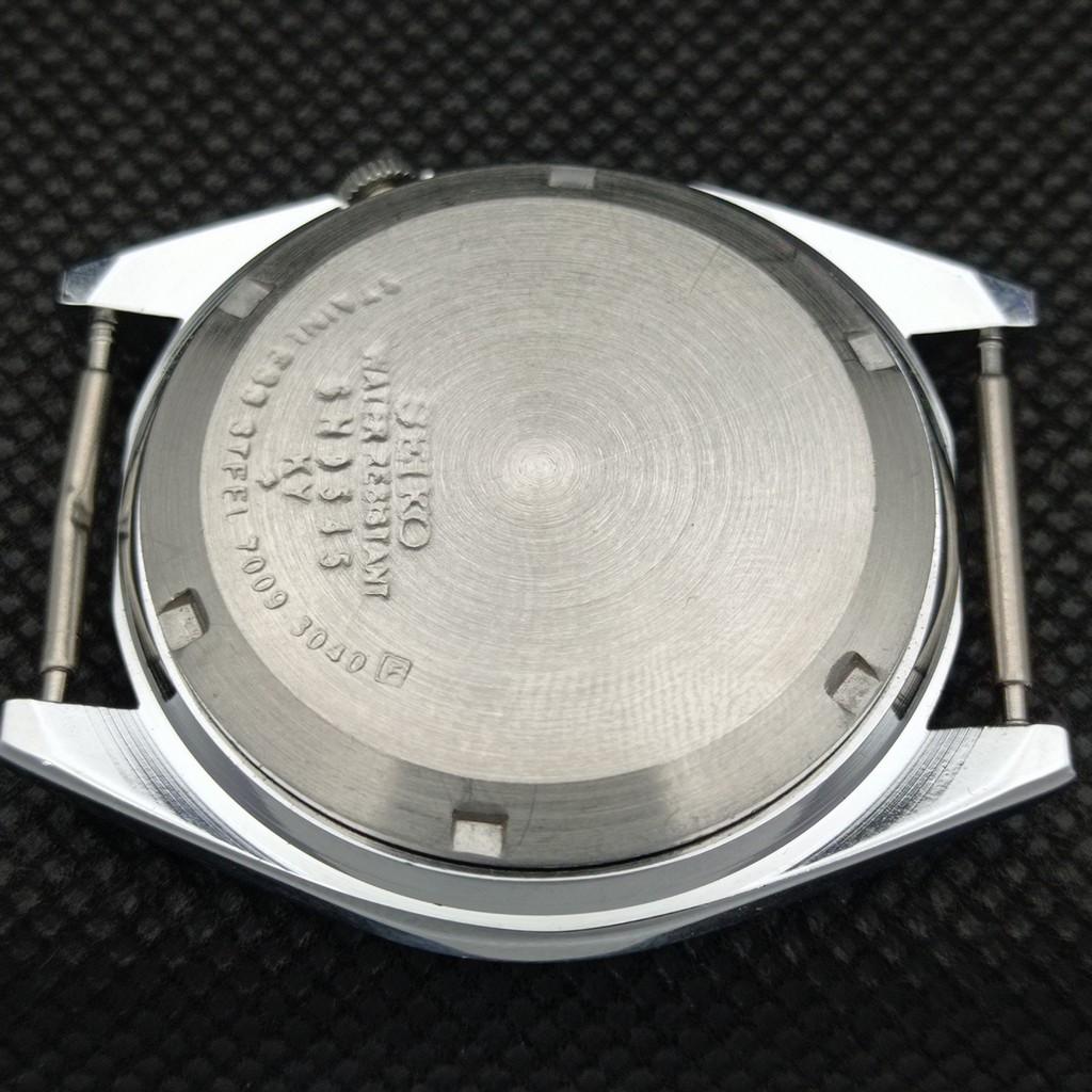 ВОССТАНОВЛЕННЫЕ ВИНТАЖНЫЕ МУЖСКИЕ ЧАСЫ SEIKO 5 AUTOMATIC 7009A ИЗ ЯПОНИИ, ЧЕРНЫЕ 598-a313081-2