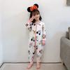 Cotton Baby Sleep Sack With Double Zipper Front Opening Sleeveless Legged Pajama Toddlers 1-5 Years Breathable Soft
