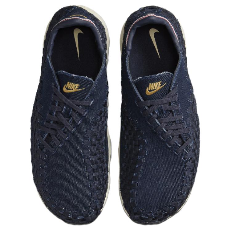 Новые женские Nike Air Footscape Woven Raw Denim Obsidian HF1759-400