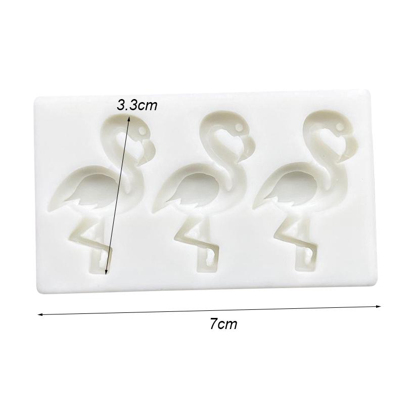 Фламинго силиконовая форма для выпечки торта инструменты для шоколадного кекса из смолы инструменты для украшения помадкой