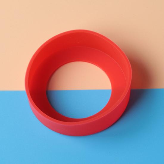 Нижняя крышка бутылки, противоударная, противоскользящая, силиконовая вакуумная чашка, термокружка, изолированный защитный рукав, для домашнего использования