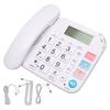 Домашний проводной телефон ЖК-дисплей регулировка громкости мелодии звонка большая кнопка стационарный телефон с динамиком для пожилых