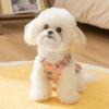 Spring and Summer Small and Medium-sized Dog and Dog Clothes Full of Doggie Graffiti Leash Skirt Cat Pet Clothing