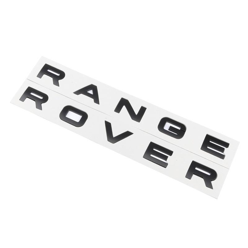 Land Rover Range Rover Evoque Front and Rear Logo Letter Badge