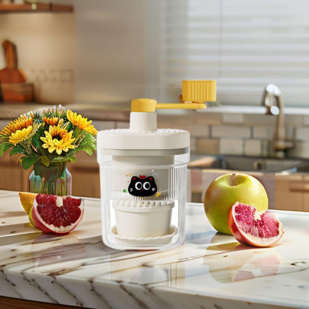 Hand Crank Ice Crushers Manual Smoothie Maker Mini Shaved Ice Machine  Food Stalls