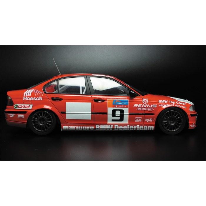 PLATZ NuNu 1/24 Серия Гоночные BMW 320i E46 Победитель DTCC 2001 Пластиковая модель PN24007 Цветное литье